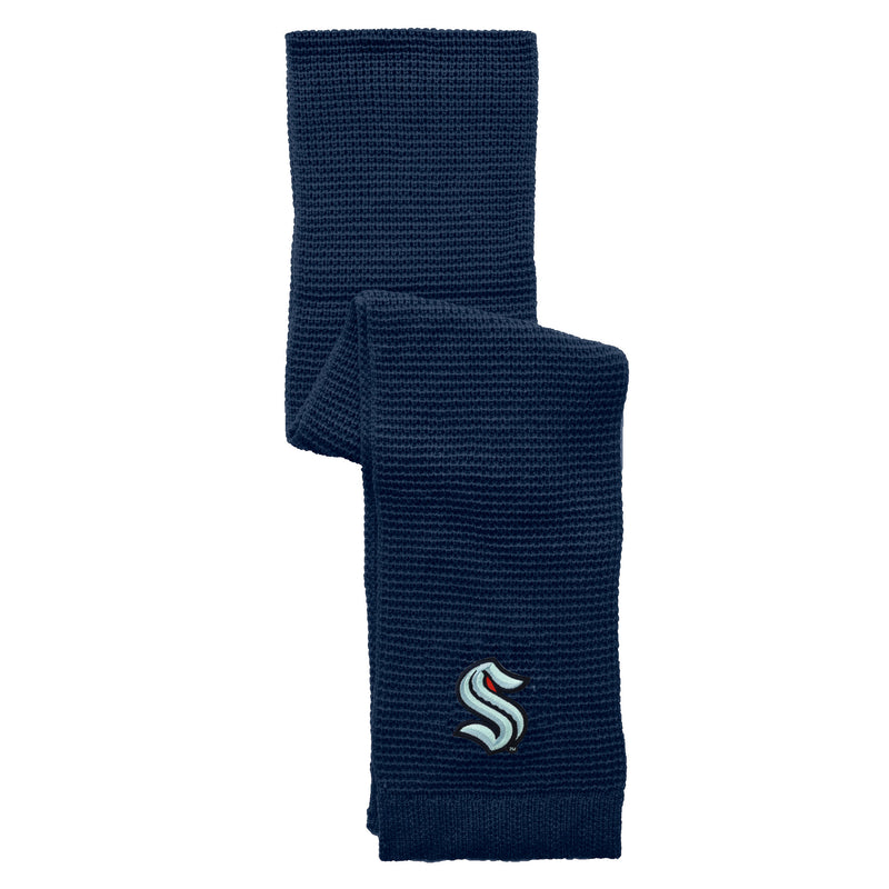 Seattle Kraken Waffle Scarf