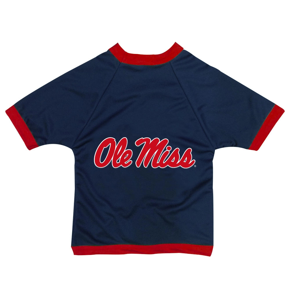 MS Ole Miss Rebels Pet Mesh Shirt