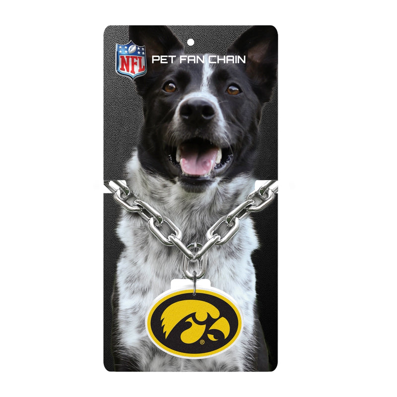 IA Hawkeyes Pet Fan Chain