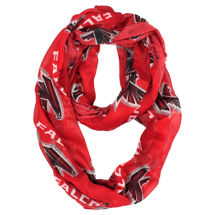 Atlanta Falcons Sheer Infinity Scarf