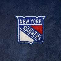 New York Rangers Fur Trim Poncho