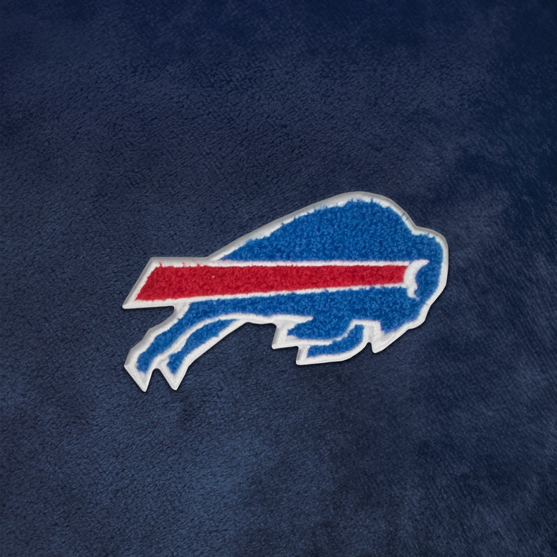 Buffalo Bills Fur Trim Poncho