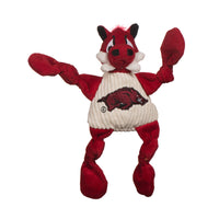 NCAA University of Arkansas, Tusk the Razorback Knottie® Plush Dog Toy