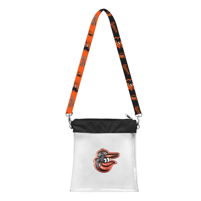 Baltimore Orioles Clear Satchelette - 3D