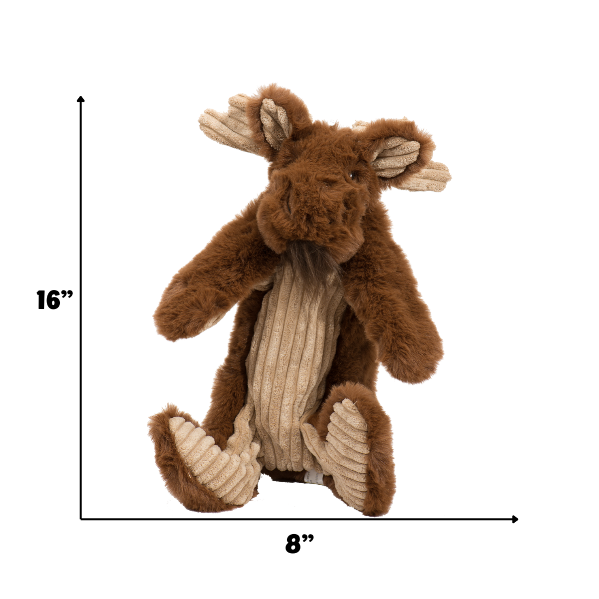 Maple Moose X-Brace™ Durable Plush Dog Toy