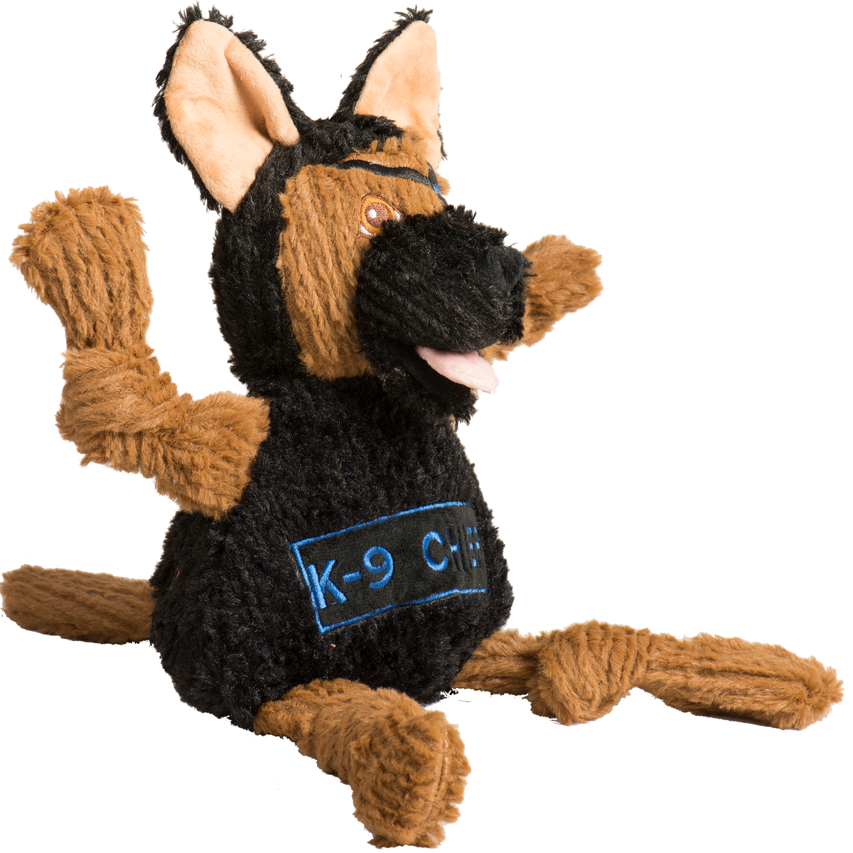 HuggleCause™, Project K-9 Hero, K-9 Chief Knottie® Plush Dog Toy, Large