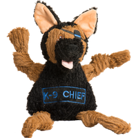 HuggleCause™, Project K-9 Hero, K-9 Chief Knottie® Plush Dog Toy, Large