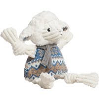Leo Lamb Plush Dog Toy Knottie®