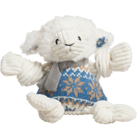 Leo Lamb Plush Dog Toy Knottie®