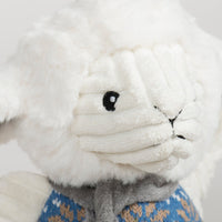 Leo Lamb Plush Dog Toy Knottie®