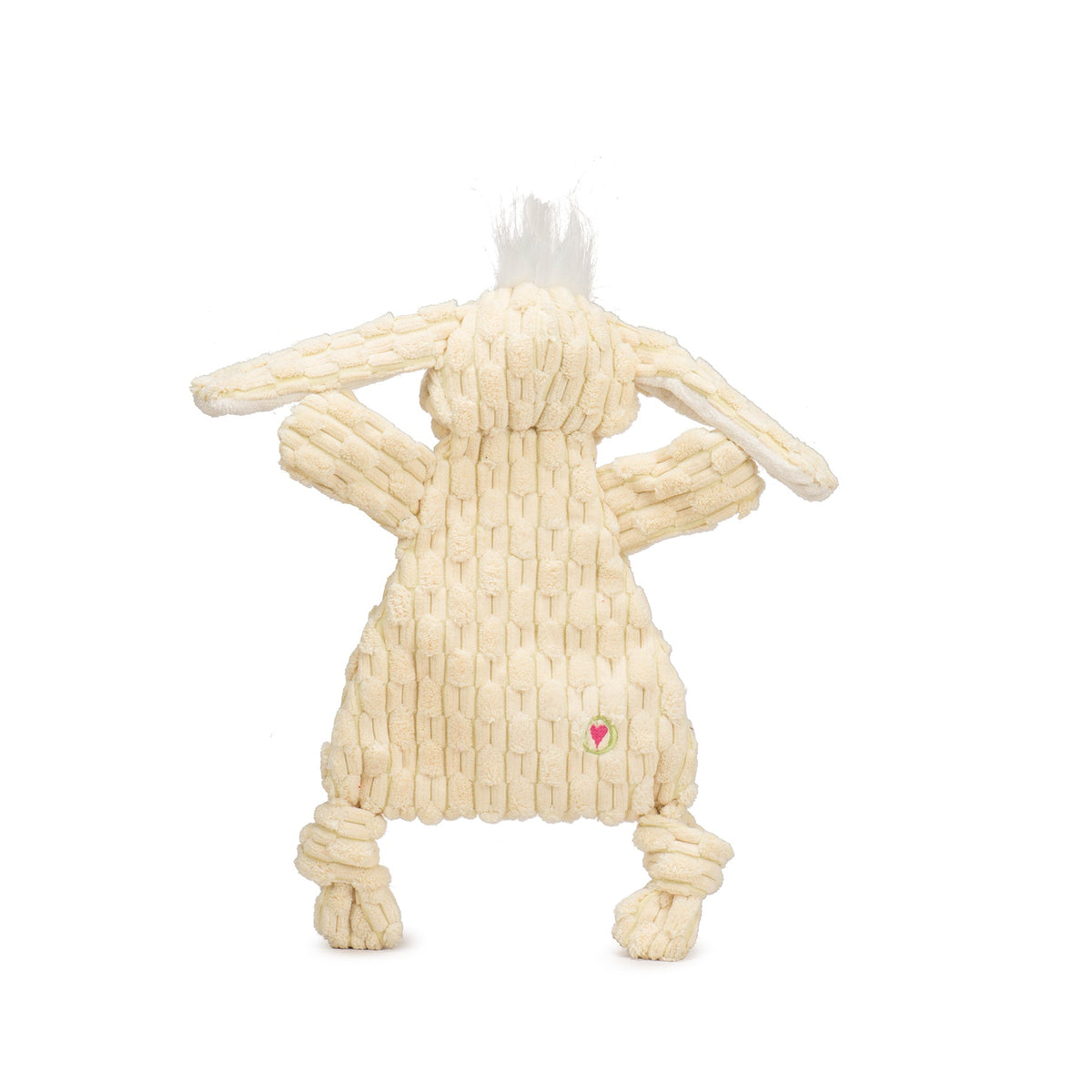 Bobbi Bunny HuggleFlatties™ Durable Plush Dog Toy