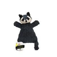 Reggie Raccoon HuggleFlatties™ Durable Plush Dog Toy