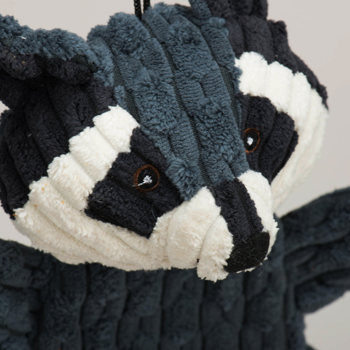 Reggie Raccoon HuggleFlatties™ Durable Plush Dog Toy