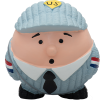 Matty Mail Carrier Ruff-Tex® Latex Ball Dog Toy, Large