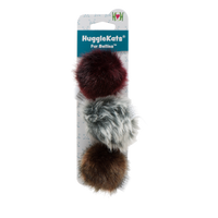 HuggleKats® Fur Ballies Cat Toys, 3 Pack