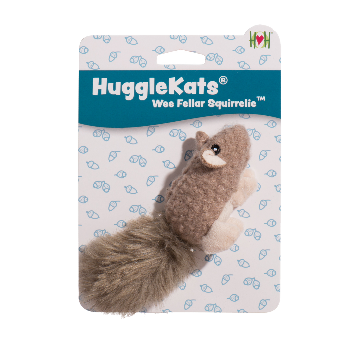 HuggleKats® Wee Fellar Squirrelie Cat Toy