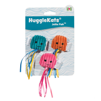 HuggleKats® Jellie Fish Cat Toys, 3 Pack