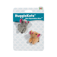 HuggleKats® Wee Squooshie™ Mice Cat Toys, 2 Pack