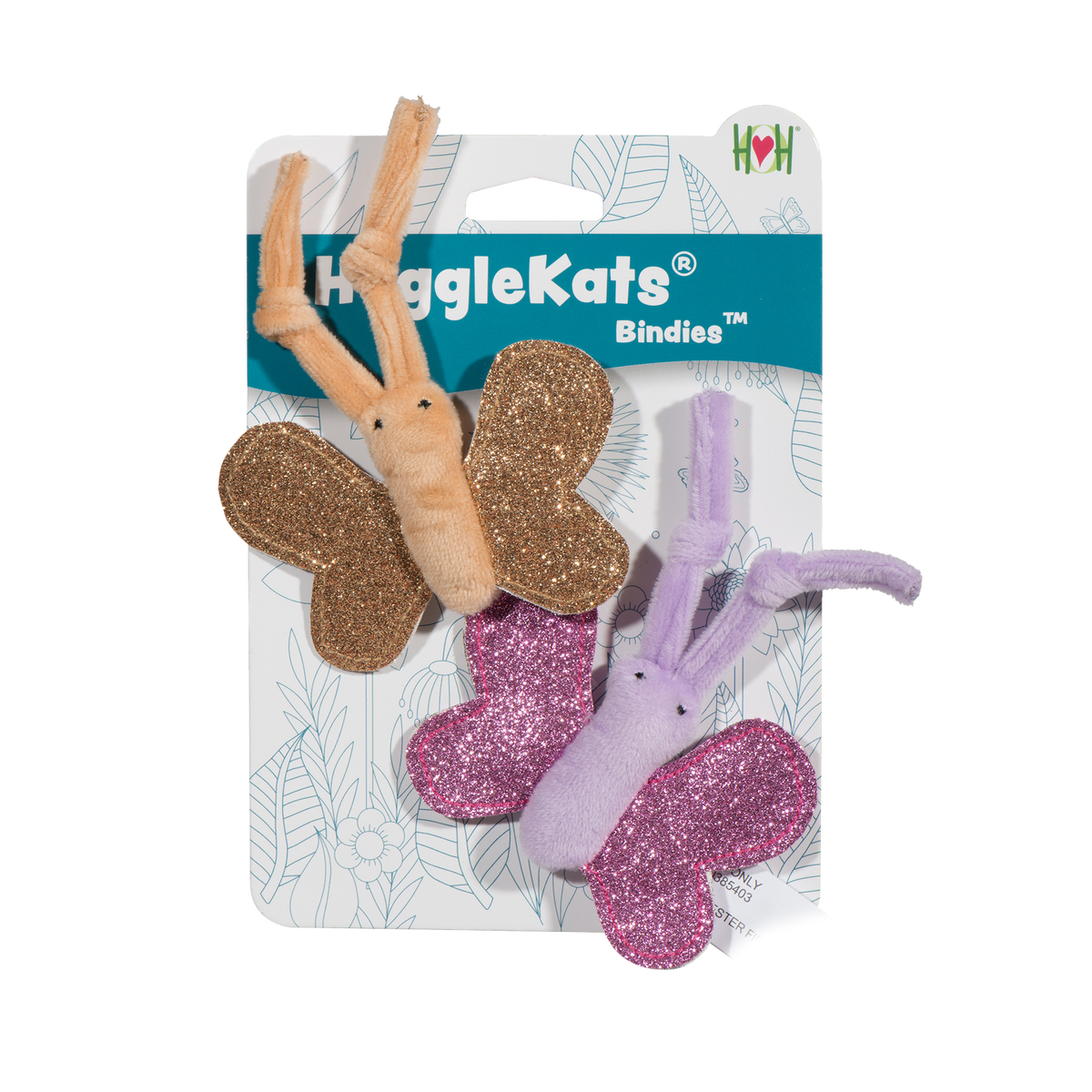 HuggleKats® Bindies™ Cat Toys, 2 Pack