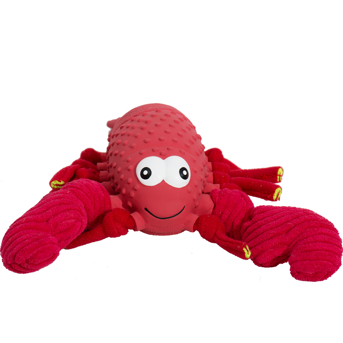 Huggle-Fusion® McCracken Lobsta Plush & Latex Dog Toy