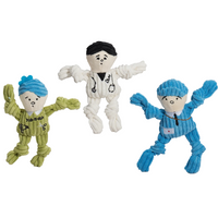 Wee Huggles® Assorted Dog People™ Plush Dog Toys, 3 Pack