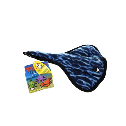 Tuffy Ocean Creature Series - Ray-Ray Stingray Tough Toy