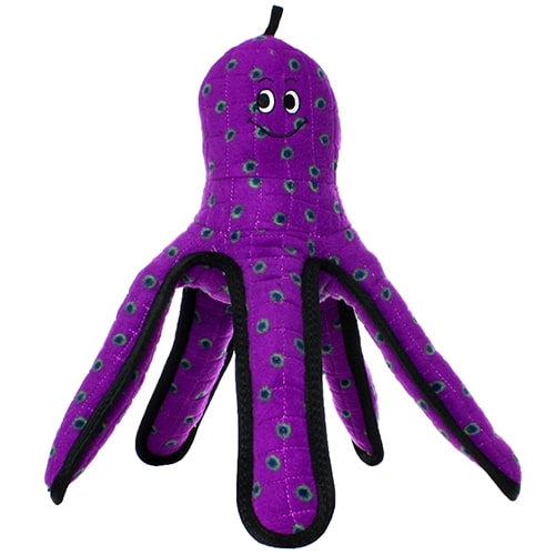 Tuffy Ocean Creature Series - Purple Pete Octopus Tough Toy