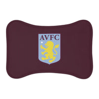 Aston Villa FC 25/26 Home Kit-Inspired Pet Feeding Mat - Different Styles