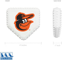 Baltimore Orioles Hard Nylon Home Plate Chew Toy