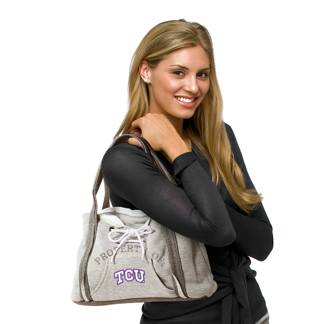 TCU Horned Frogs Hoodie Purse