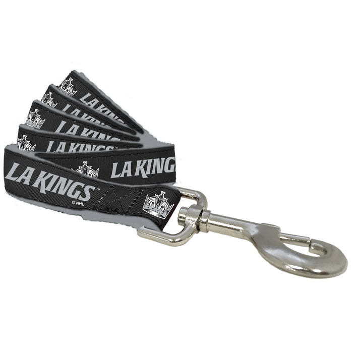 Los Angeles Kings Nylon Dog Collar and Leash