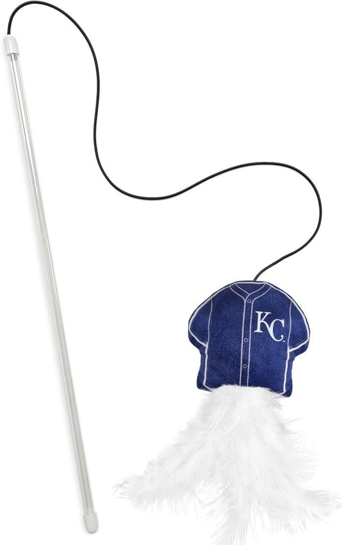 Kansas City Royals Team Jersey Wand with Cat Nip