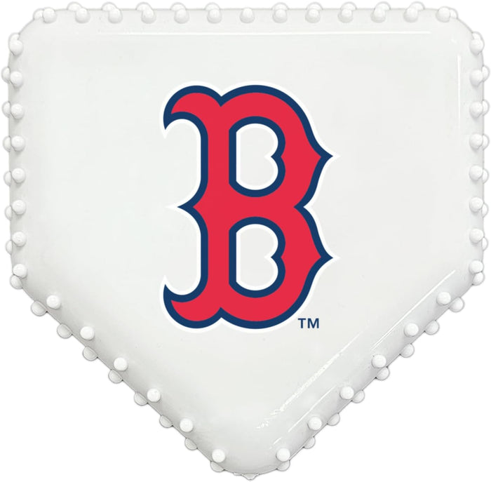 Boston Red Sox Hard Nylon Home Plate Chew Toy