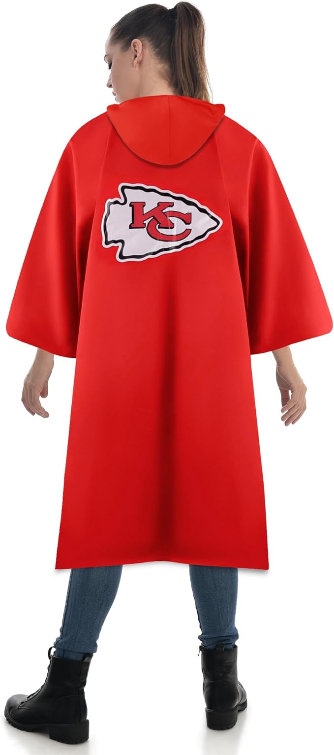 Kansacity Chiefs Hooded Poncho outlets