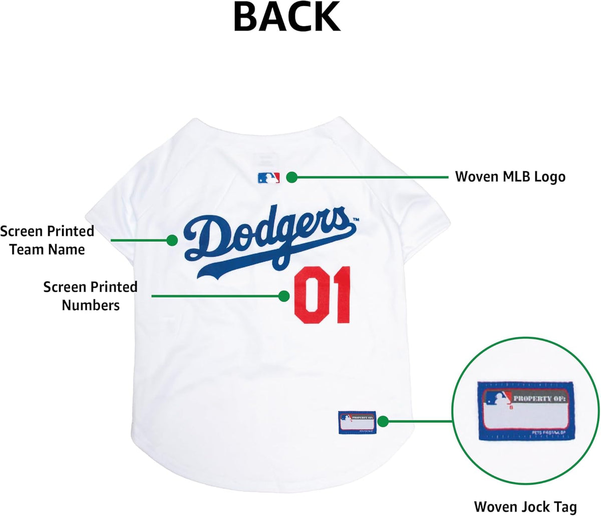 Los Angeles Dodgers Pet Jersey