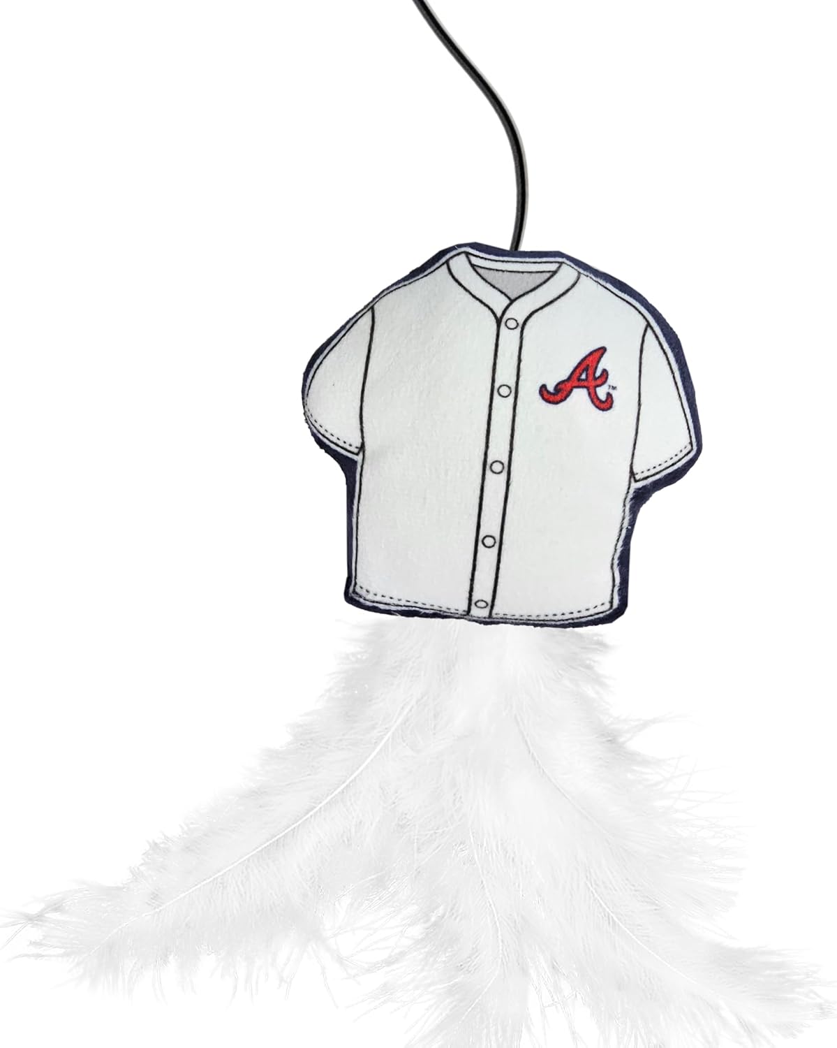 Atlanta Braves Team Jersey Wand with Cat Nip