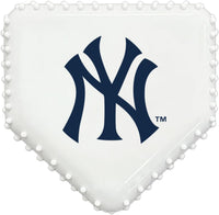 New York Yankees Hard Nylon Home Plate Chew Toy