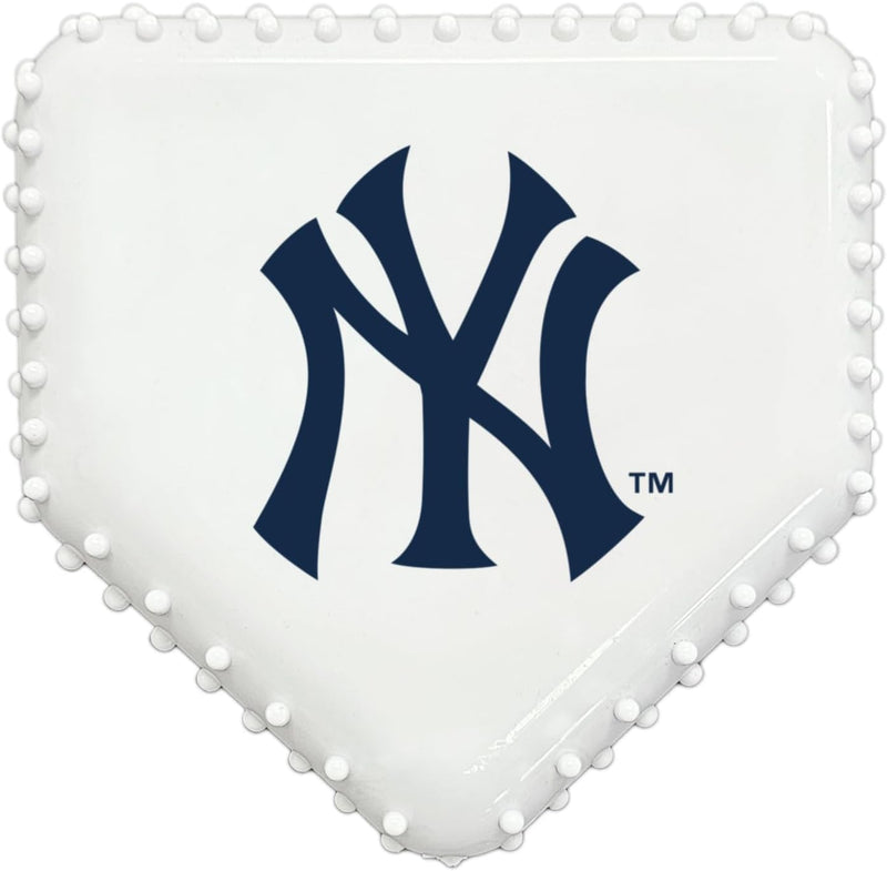 New York Yankees Hard Nylon Home Plate Chew Toy
