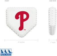 Philadelphia Phillies Hard Nylon Home Plate Chew Toy