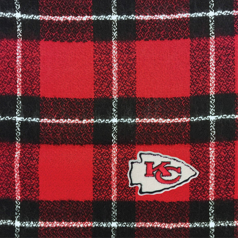 Kansas City Chiefs Plaid Blanket Scarf