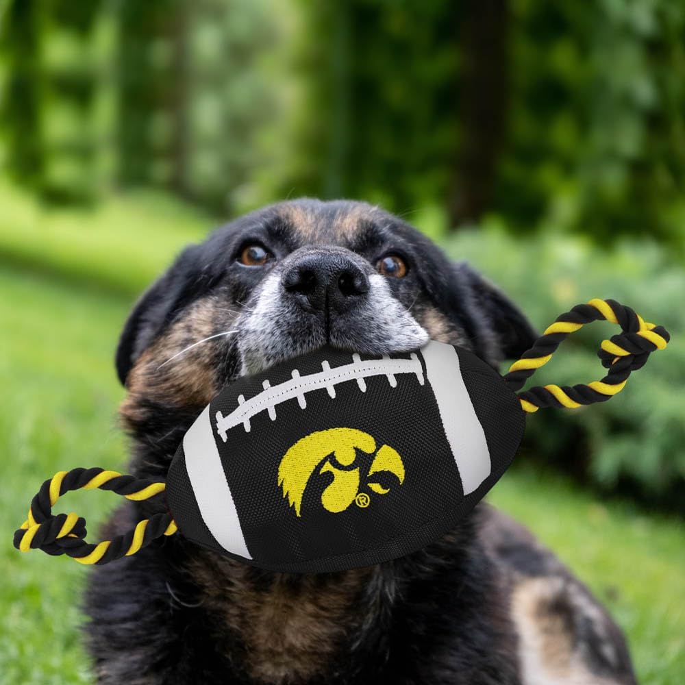 IA Hawkeyes Football Rope Toys
