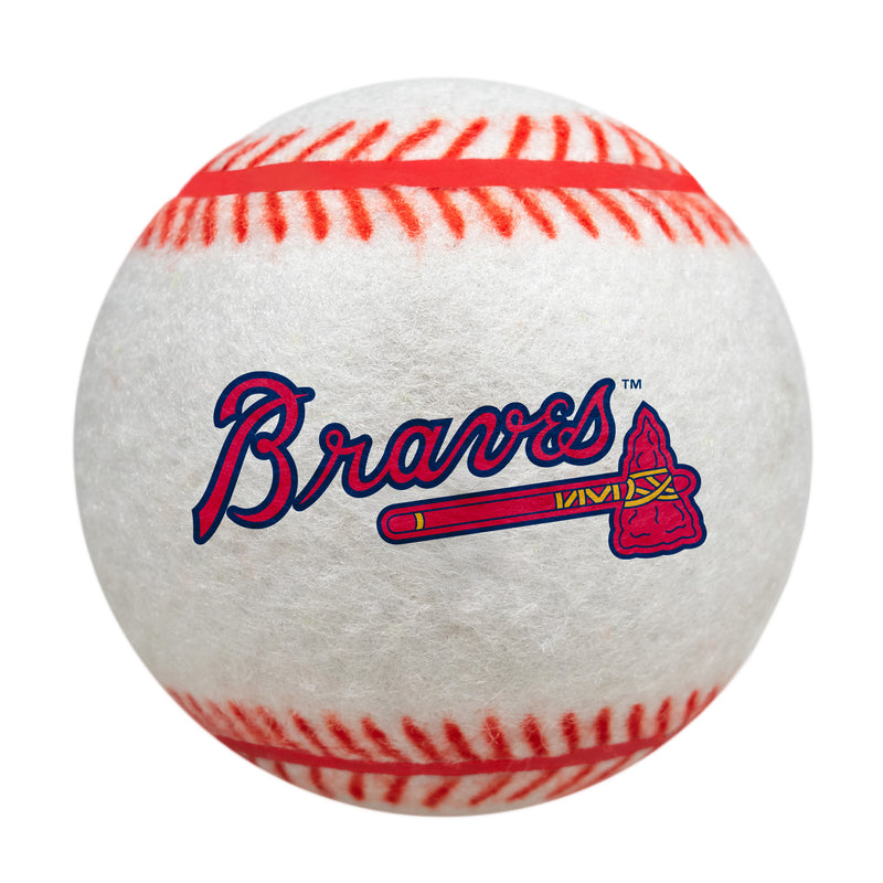 Atlanta Braves Tough Chewer Baseball Toy