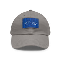 Chelsea FC 25/26 Home Kit-Inspired Leather Patch Baseball Hat