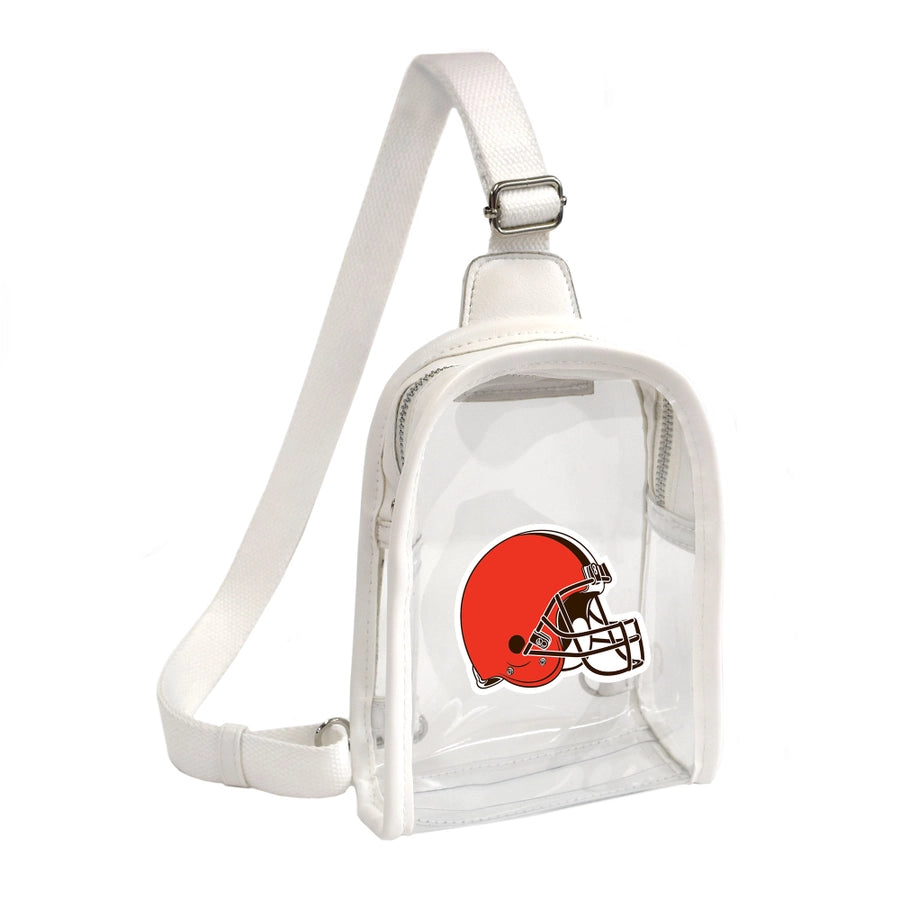 Cleveland Browns Clear Mini Sling