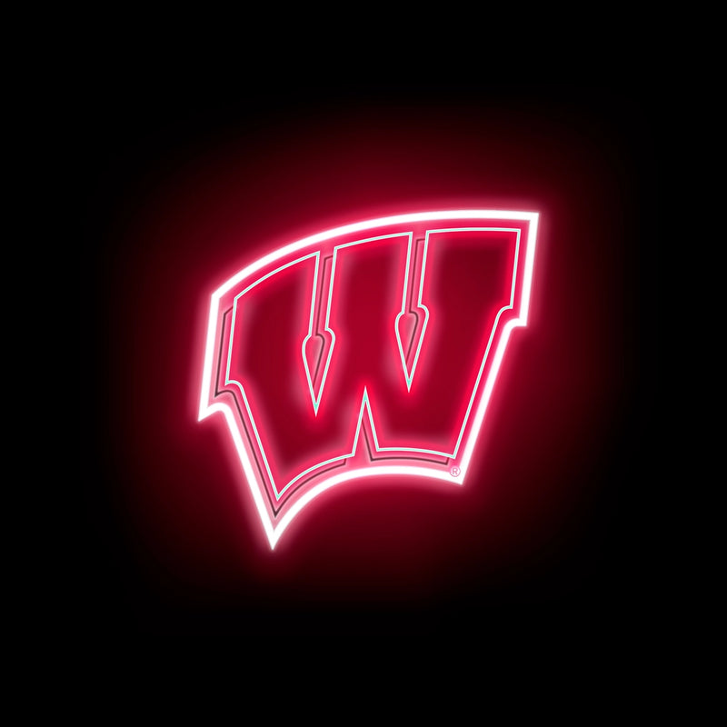 WI Badgers Neon Tee Shirt