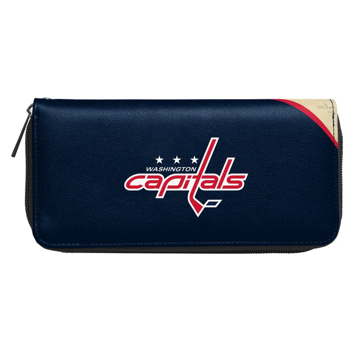 Washington Capitals Curve Zip Organizer Wallet