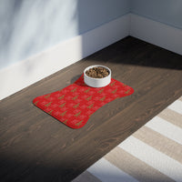 Arsenal FC 24/25 Kit Inspired Pet Feeding Mats