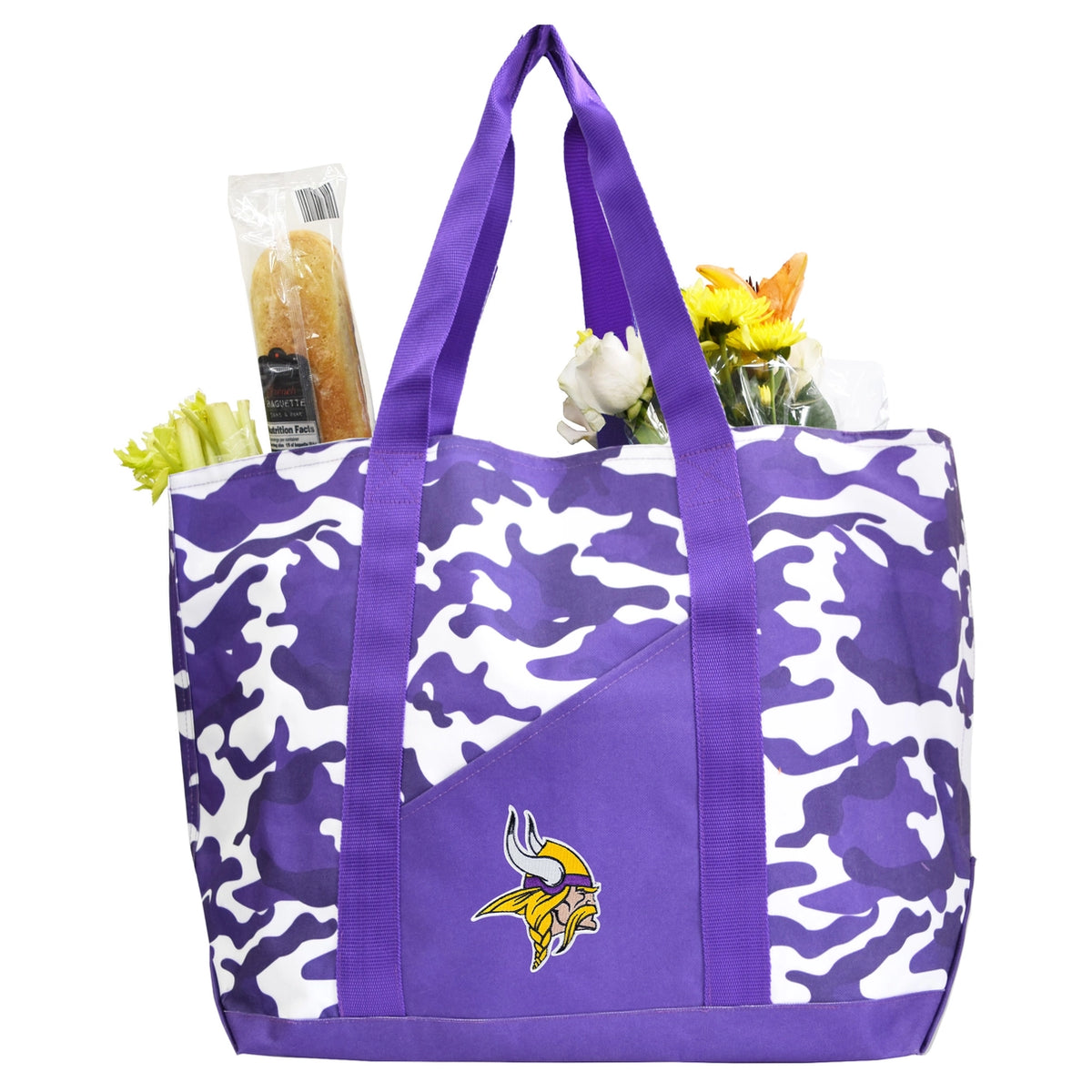 Minnesota Vikings Super-Duty Camo Tote