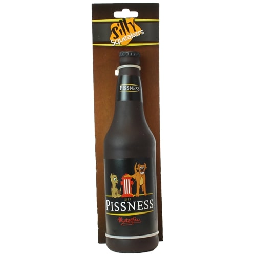 Silly Squeaker - Pissness Beer Bottle Toy