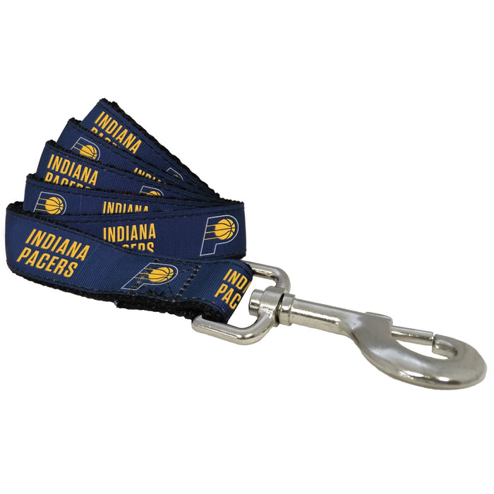 Indiana Pacers Nylon Dog Collar and Leash